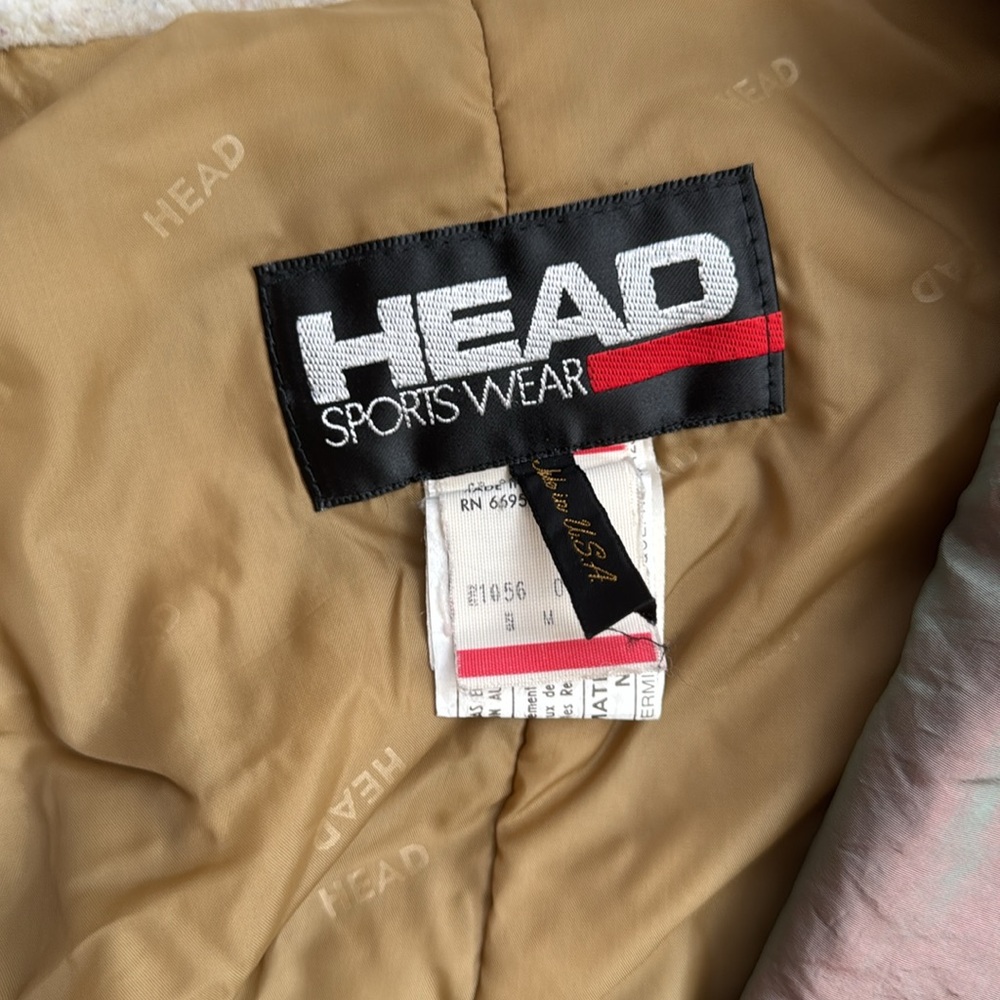 Vintage Head iridescent ski suit one-piece size M - Picture 5 of 6